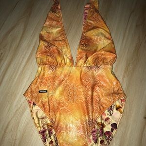 One one swimwear reversible one piece